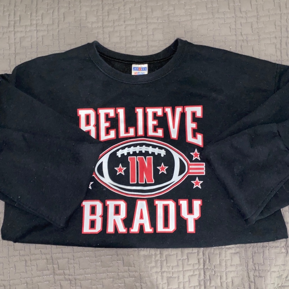 Believe In Brady Pullover